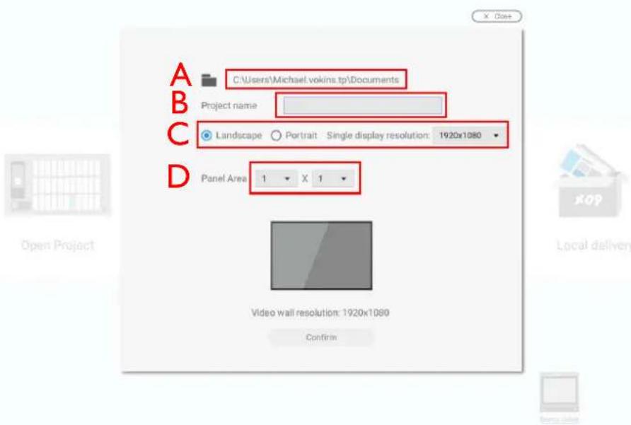 BENQ PL490 - To customize the project settings, configure the following items: - 1