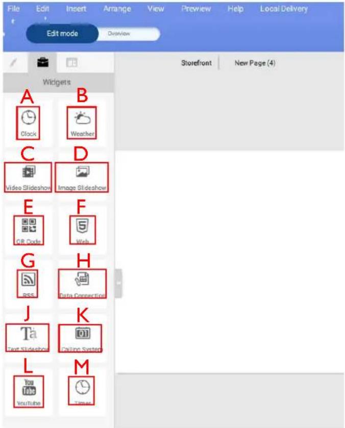 BENQ PL490 - Creating content in X-Sign Designer - 2