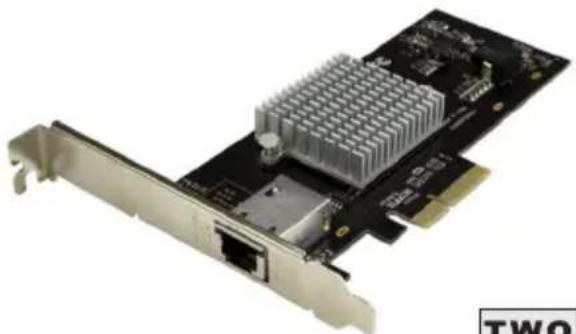 Siig CN-GP1211-S1 - Dual Profile 10G 5-Speed Multi-Gigabit Network Controller Card - Intel X550 - 1