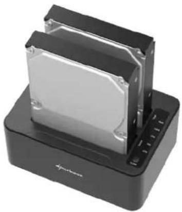 Sharkoon QuickPort Duo - Standalone-Clone-Funktion - 2