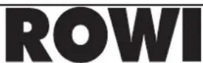 Rowi HPO 6/1 - Typenschild und Kurzanweisung - 1