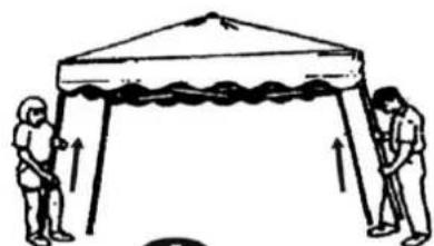 Siena Garden 506.170 - Schließen des Pavillons: - 1
