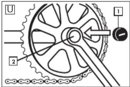 Prophete Navigator 790 - TRETKURBEL NACHZIEHEN - 1