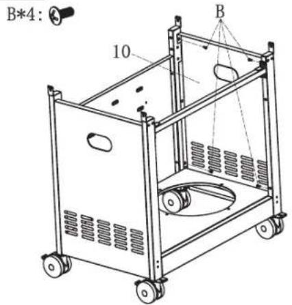 tepro Glassboro - Mitgeliefertes Befestigungssortiment - 16