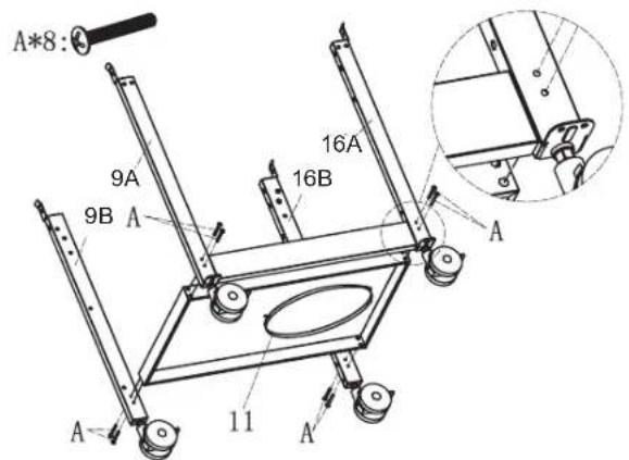 tepro Glassboro - Mitgeliefertes Befestigungssortiment - 13
