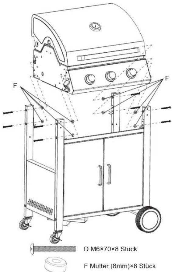 tepro Westmont - Grill zusammenbauen - 14