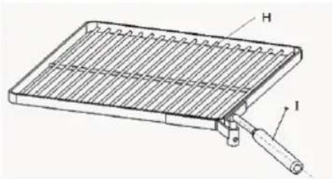 tepro Seaport - Grillrost Handgriff befestigen - 1