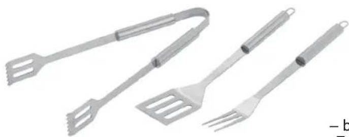 tepro Seaport - 3-teiliges Grillbesteck tepro Artikelnummer 8520 - 1