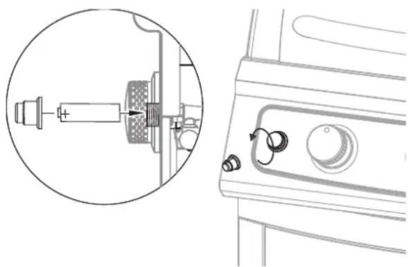 LANDMANN Miton PTS 2.0 - Batterie einsetzen - 1