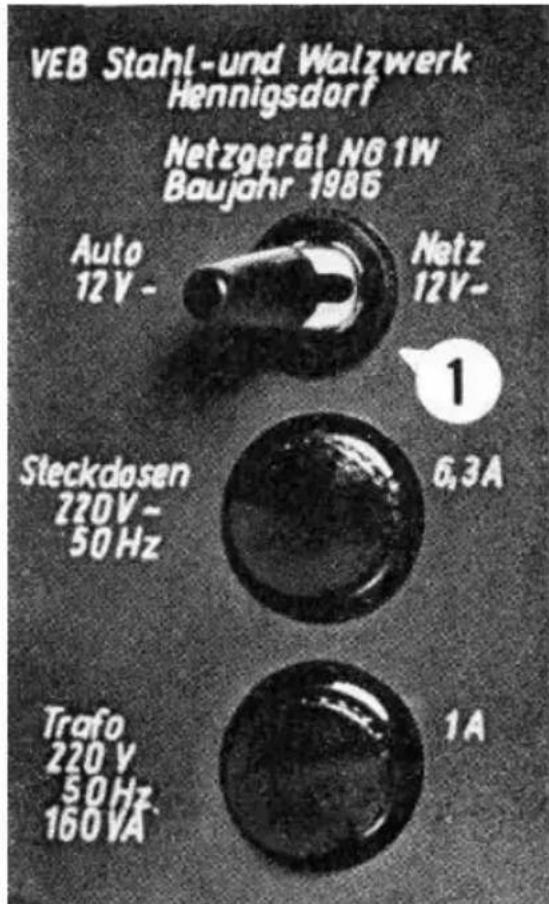 QEK Aero HP 650.83/1 - Elektrische Energieversorgung - 3