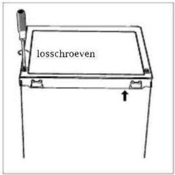 Exquisit GS80-4A++ - Wijzigen deurscharnier - 1