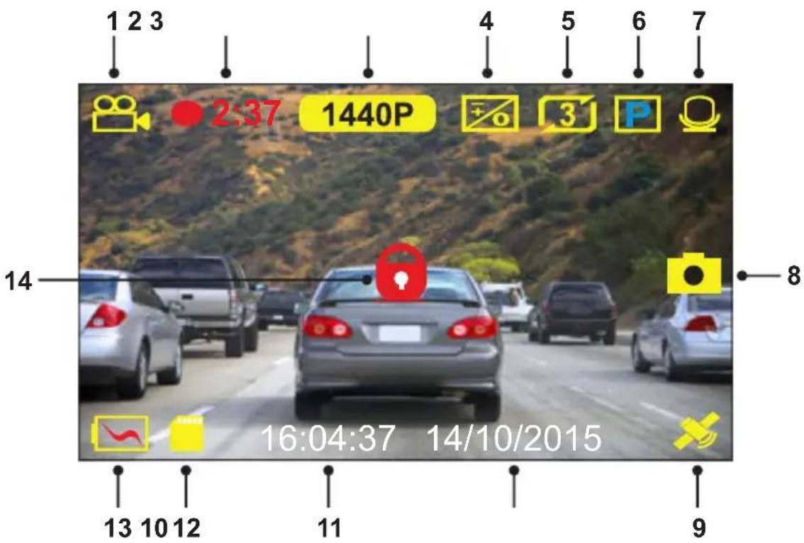 Nextbase 412G - VIDEO MODE - 1