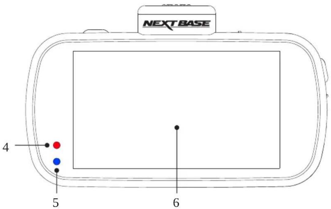 Nextbase 612G - CAMERA - PARTS & CONTROLS (CONTD.) - 1