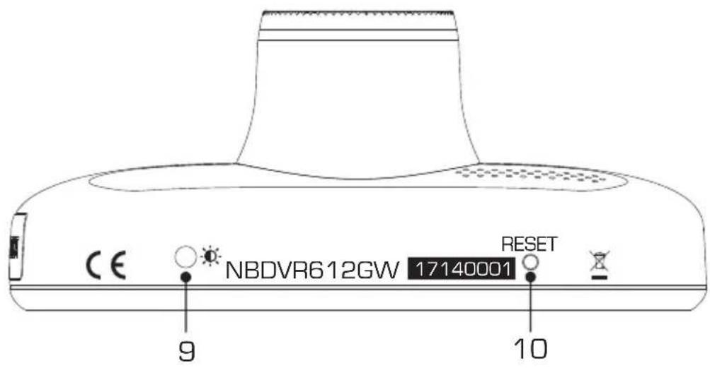 Nextbase 612G - CAMERA - PARTS & CONTROLS (CONTD.) - 1