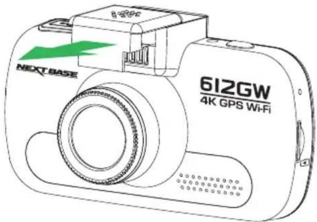 Nextbase 612G - Remove dust cover from Dash Cam - 1