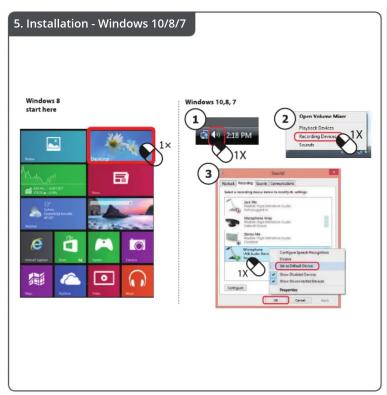 5. Installation - Windows 10/8/7 Windows 8 start here 1x Windows 10.8.7 1X 2X 3X 1X 1X 1X 1X 1X 1X 1X 1X 1X 1X 1X 1X 1X 1X 1X 1X 1X 1X 1X 1X 1X 1X 1X 1X 1X 1X 1X 1X 1X 1X 1X 1X 1X 1x