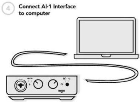 RODE NT1-AI Kit - AI-1 INTERFACE - 1