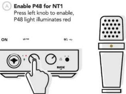 RODE NT1-AI Kit - NT1 & AI 1 Quickstart Guide - 2