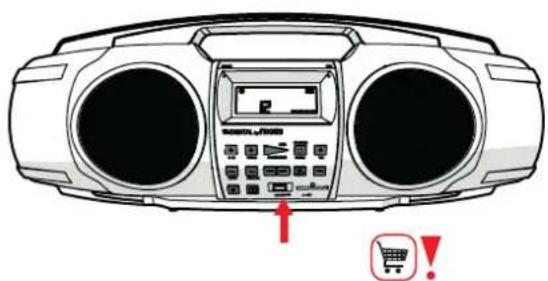 NIKKEI Fatboy - Place the USB stick - 1