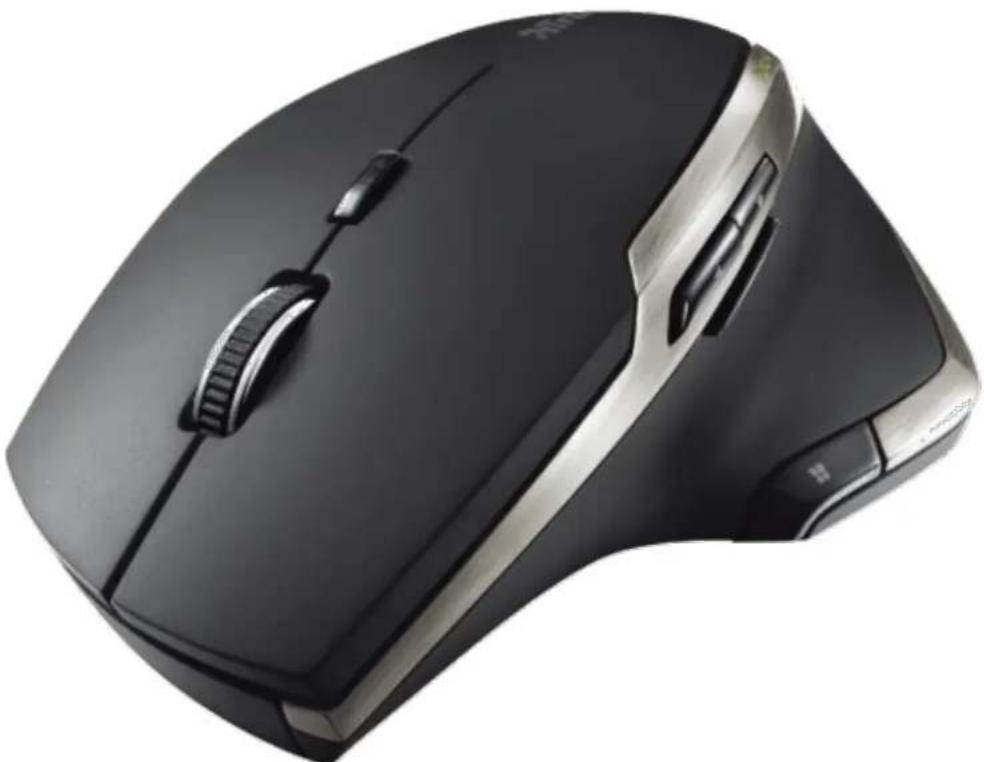 TRUST Evo Advanced - Evo Advanced Wireless Laser Mouse - black - 2