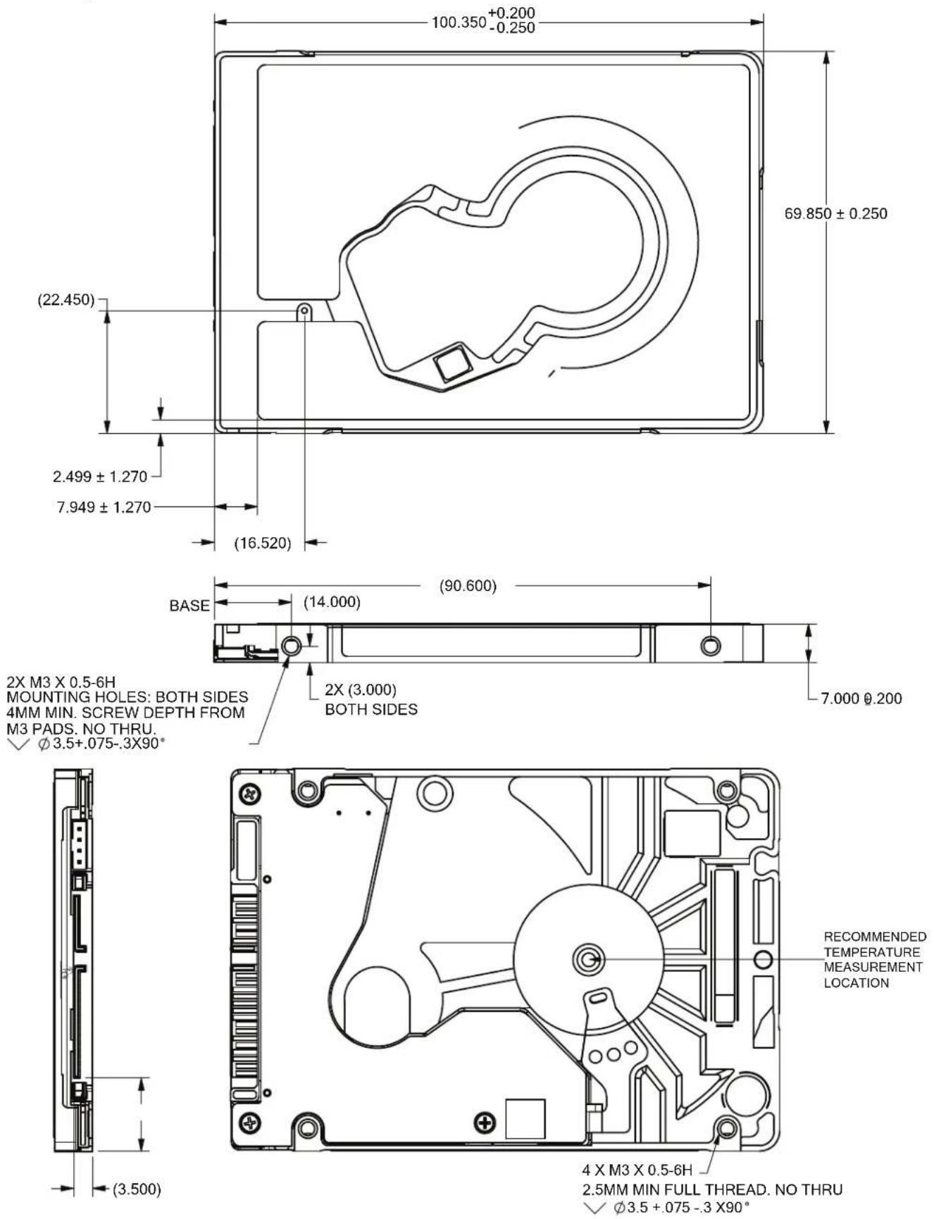 SEAGATE Firecuda ST2000LX001 - Drive Mounting - 2