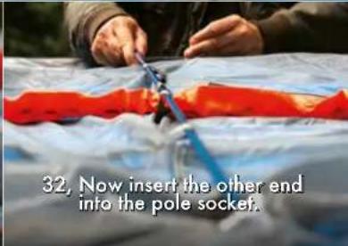 Tentsile Flite+ - Inserting the short pole - 5