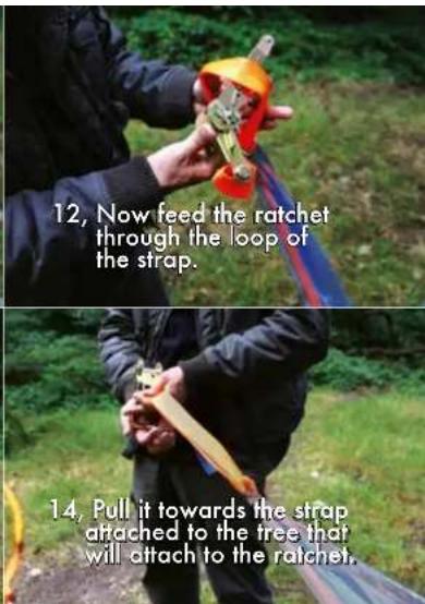 Tentsile Flite+ - Attaching the Ratchet - 4