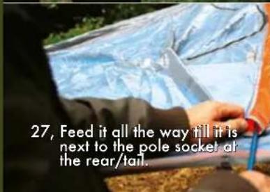 Tentsile Flite+ - Inserting the long pole - 3
