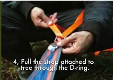 Tentsile Flite+ - Tying the Cow Hitch - 2