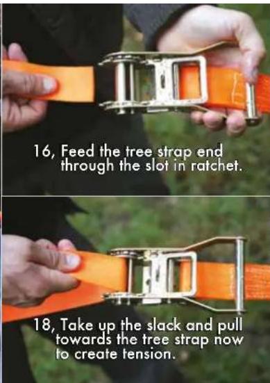 Tentsile Flite+ - Attaching the Ratchet - 3