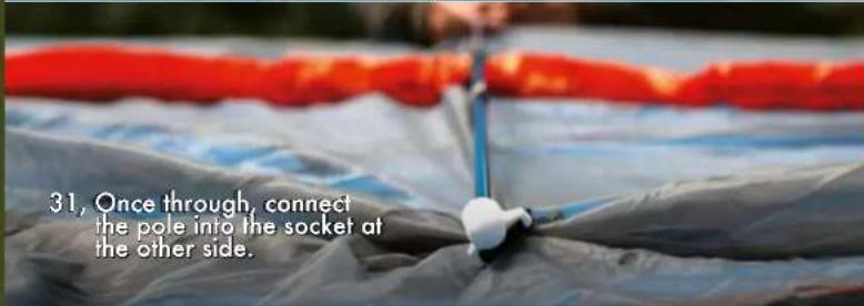 Tentsile Flite+ - Inserting the short pole - 4