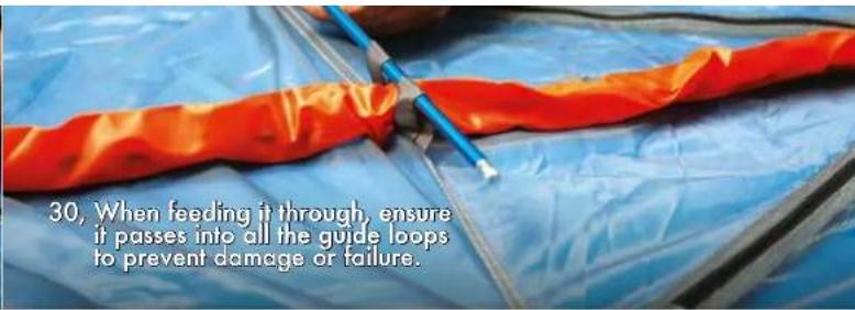Tentsile Flite+ - Inserting the short pole - 3