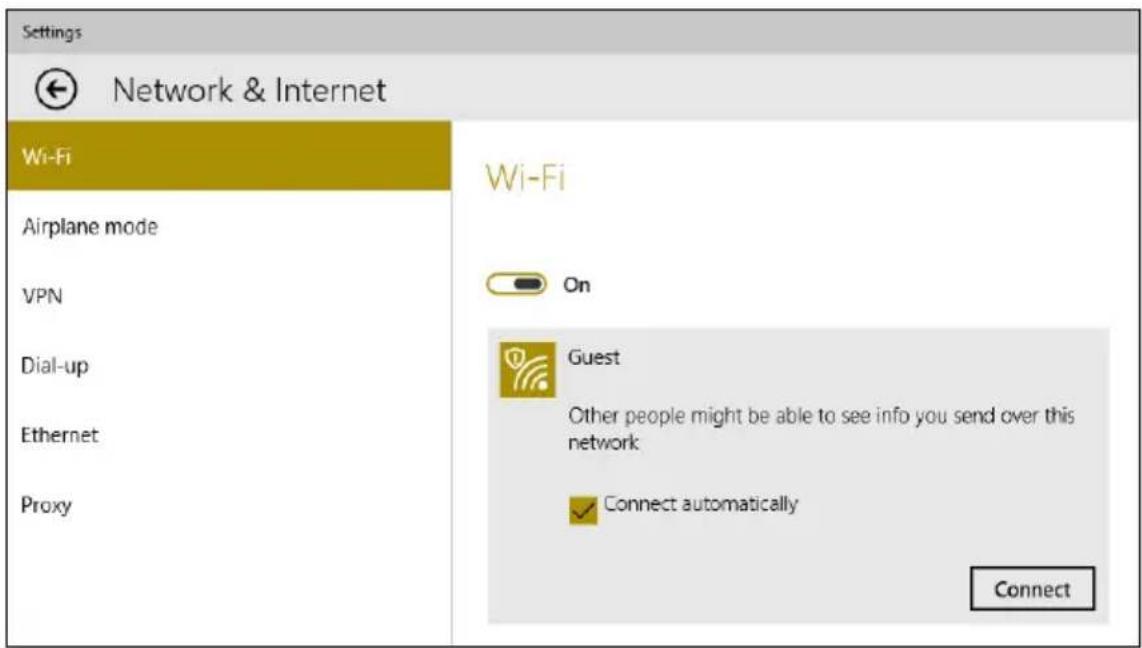 ACER Aspire XC-830 I1404 - You will see a list of available wireless networks. Select the one you wish to use. - 2