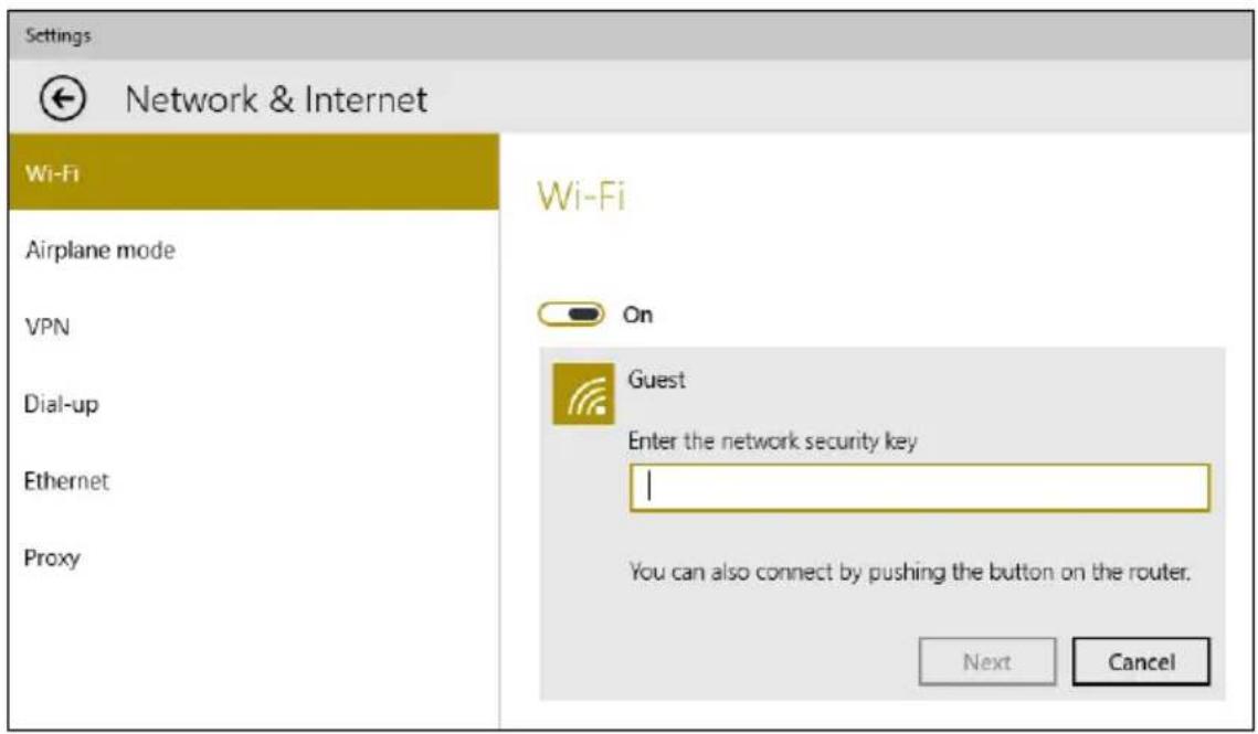 ACER Aspire XC-830 I1404 - You will see a list of available wireless networks. Select the one you wish to use. - 3