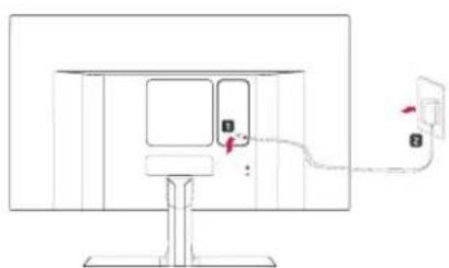 LG 27MP89HM - Mounting on a table - 3