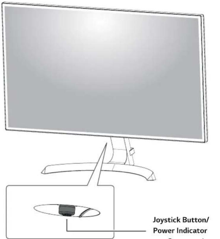 LG 27MP89HM - Component and Button Description - 1