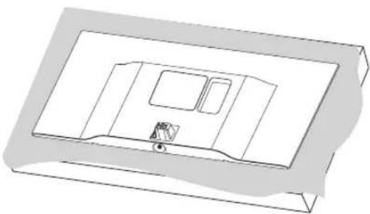 LG 27MP89HM - Attaching the Stand Base - 1