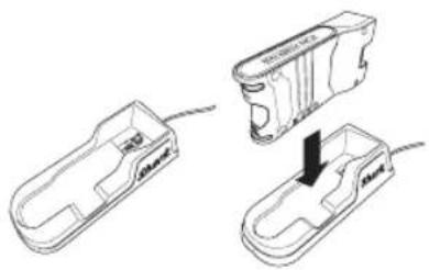 SHARK IF 250EU - Using the Lithium ION Power Pack Battery Charging Dock - 1