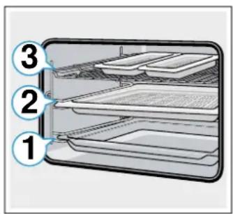 SIEMENS iQ700 CS658GRS6 - Einschubhöhen des Zubehörs - 1