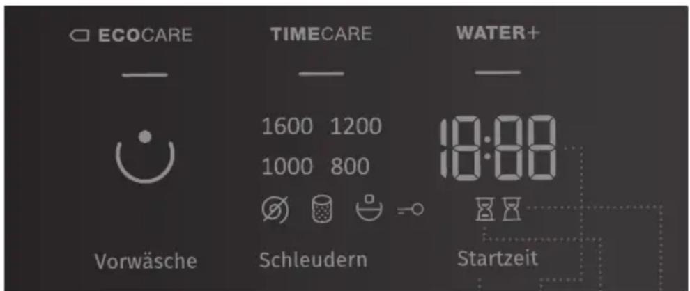 GORENJE WE843P - STARTZEIT (STARTZEITVORWAHL) - 1