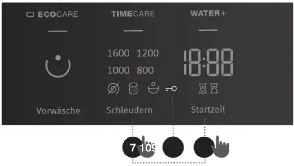 GORENJE WE843P - KINDERSPERRE - 1