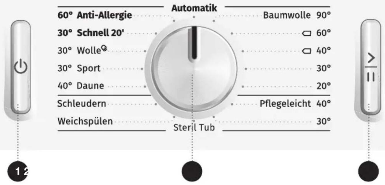 GORENJE WE843P - BEDIENEINHEIT - 1