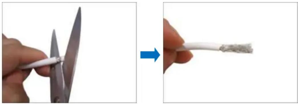 ACTi Q19 - How to Shorten the Camera Cable - 2