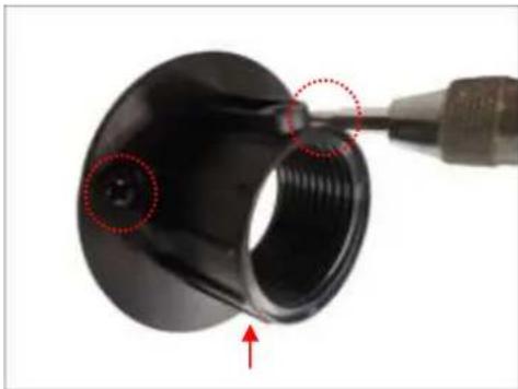 ACTi Q19 - Step 1: Install the Flush Mount - 4