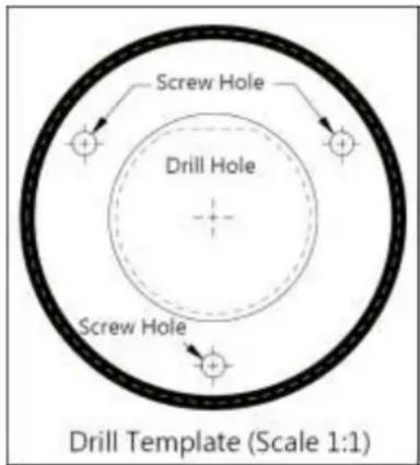 ACTi Q19 - Step 1: Install the Flush Mount - 1