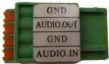 ACTi Q19 - Connecting Audio In / Out Devices (Optional) - 1