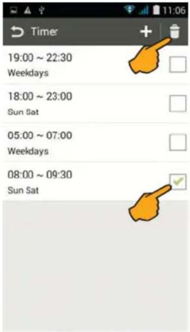 STABO M8GB-L - Timer-Einstellungen löschen - 2