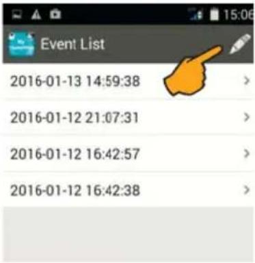 STABO M8GB-L - Event List (Liste der Kamera-aufnahmen) - 4