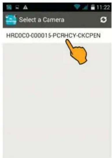 STABO M8GB-L - c) Search in Local Network (Suche über Kamera-Netzwerk) - 2