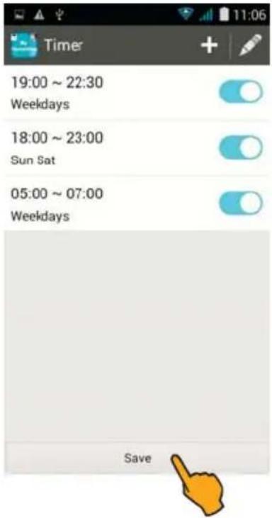 STABO M8GB-L - Timer-Einstellungen löschen - 3